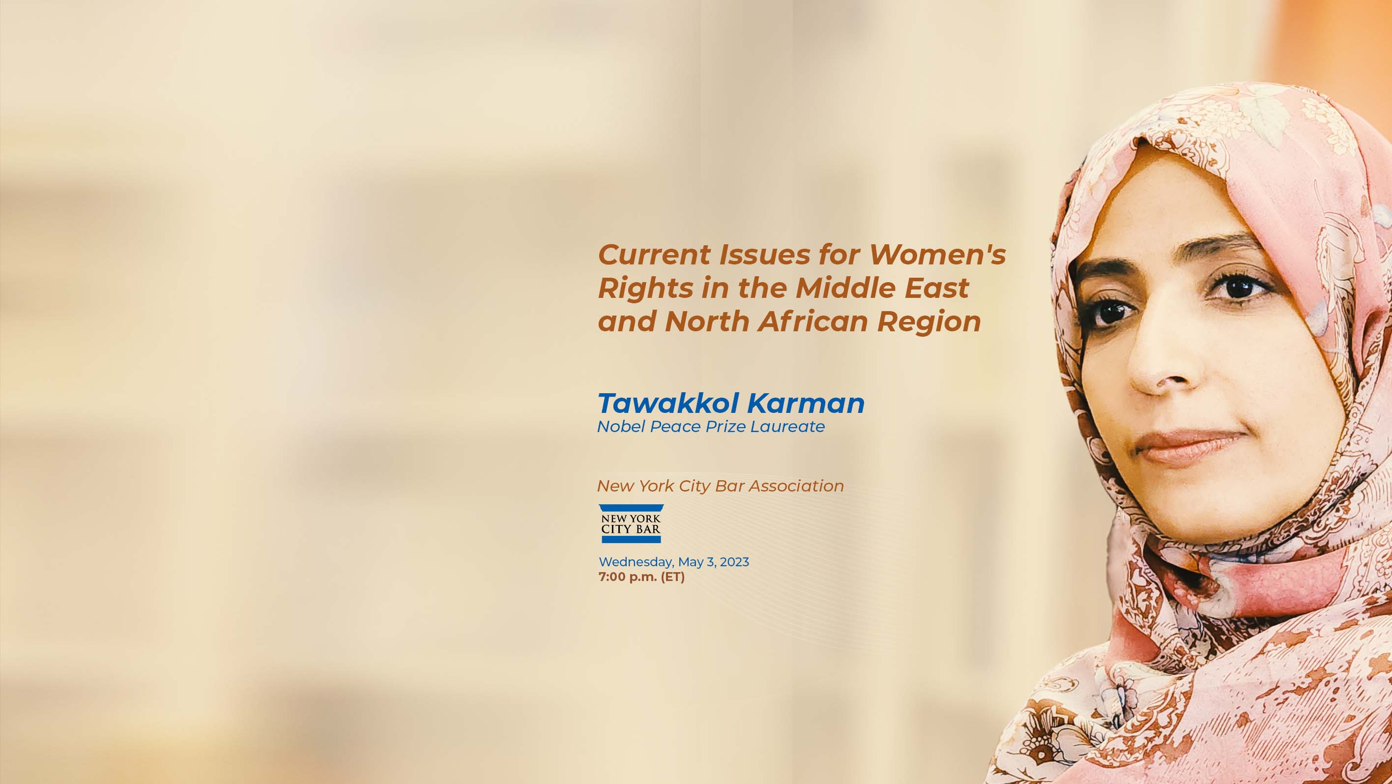 A call to action: Mrs. Karman heads discussion on advancing women's rights in MENA region